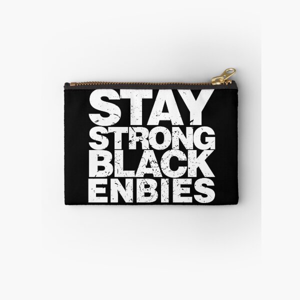 Item preview, Stay Strong Black Enbies designed and sold by giraffeKi.