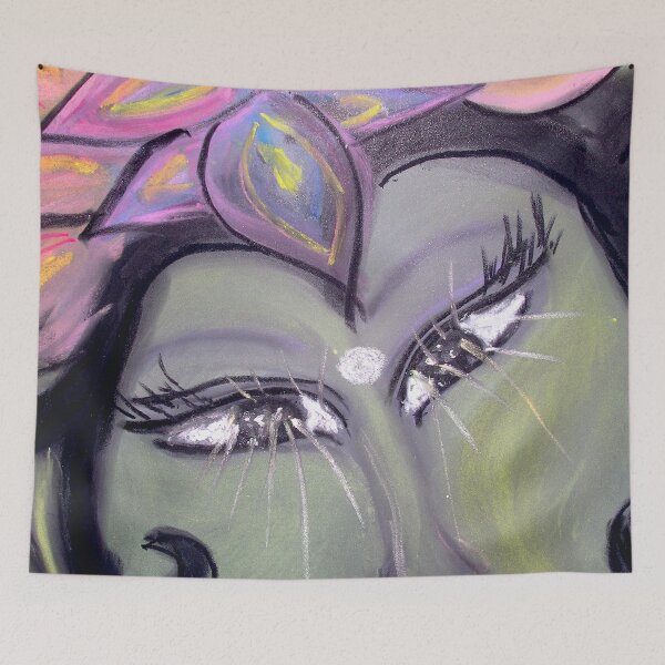 Item preview, Divine Motherhood (from Chalk Meditation #13) designed and sold by InfinitePathArt.