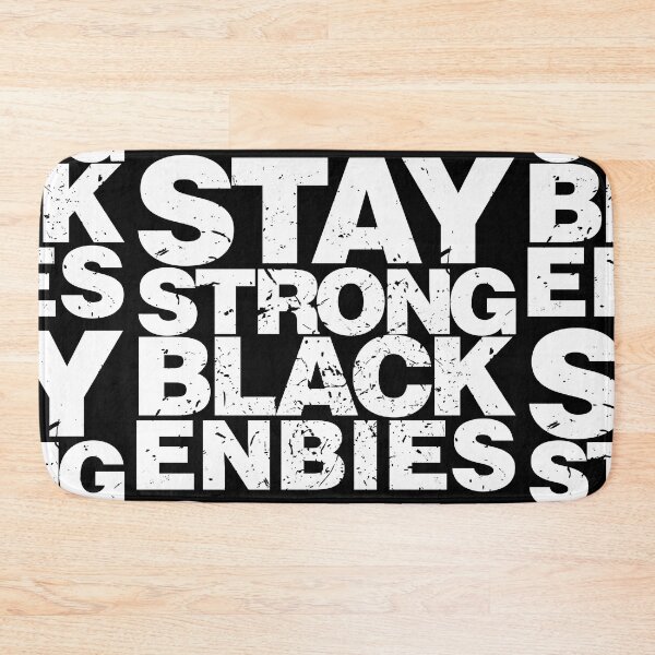 Item preview, Stay Strong Black Enbies designed and sold by giraffeKi.