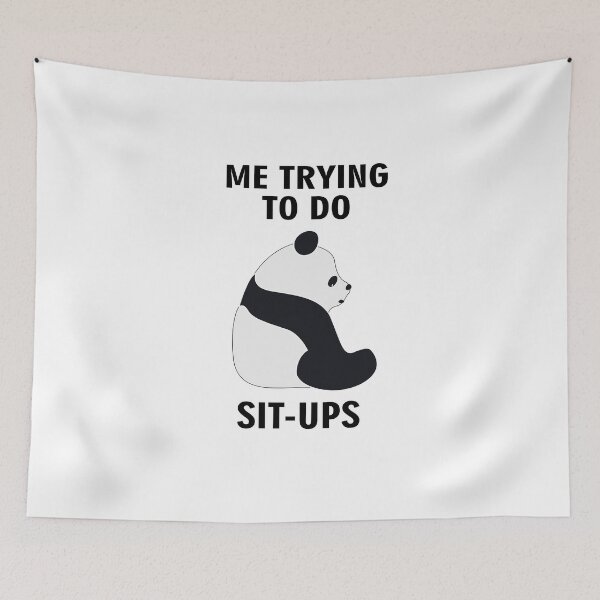 Item preview, me trying to do sit-ups designed and sold by MallsD.