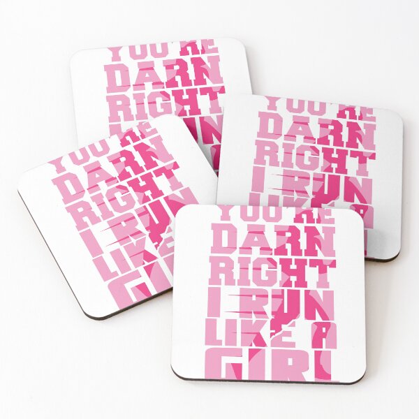 Item preview, You're Darn Right I Run Like a Girl for Women designed and sold by Lady Eva's Shop.