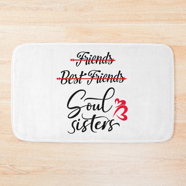Item preview, Soul Sisters soulmate best friends sisters funny besties t-shirt designed and sold by urban-design.