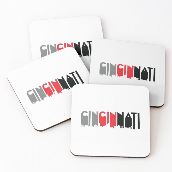 Artikelvorschau, Cincinnati-Skyline entworfen und verkauft von Avery Brown Design.