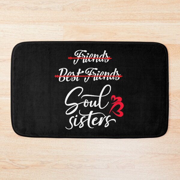 Item preview, Best Friends SoulSisters soulmate sisters besties designed and sold by urban-design.