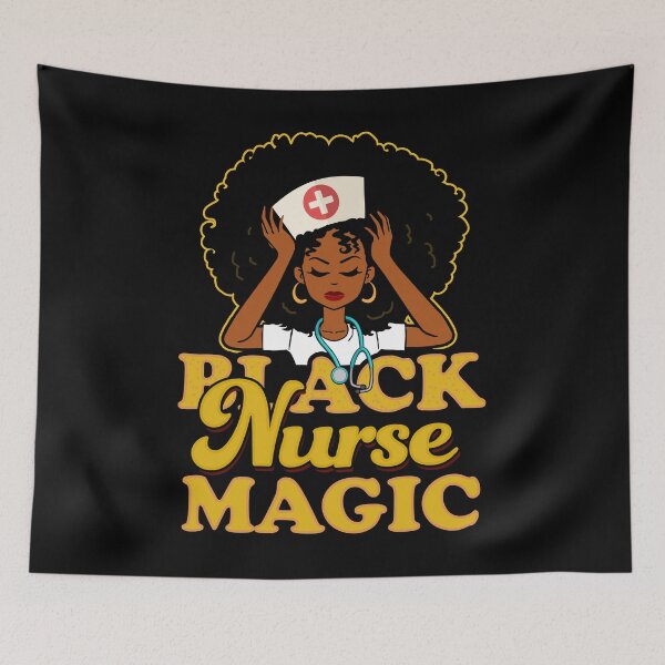 Item preview, Black Nurse Magic designed and sold by Jamrock Design.