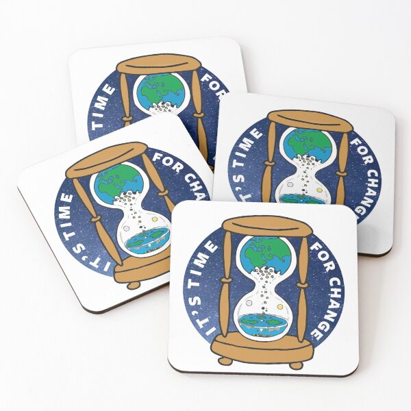 Item preview, Flat Earth - It's Time For Change designed and sold by FlatEarthBiz.