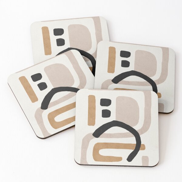 Item preview, Abstract shapes art, Mid century modern art designed and sold by juliaemelian.