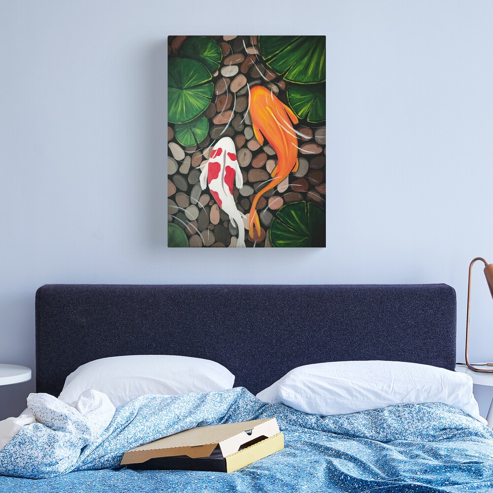 The Koi Pond Canvas Print