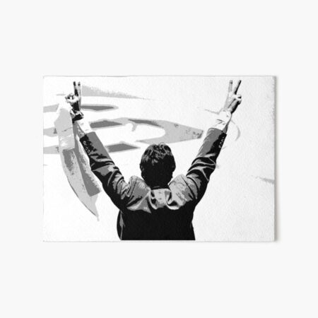 Coach Jimmy Valvano Art Board Print