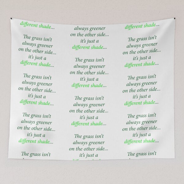 Item preview, The Grass Isn't Always Greener... designed and sold by SEEphotos7171.
