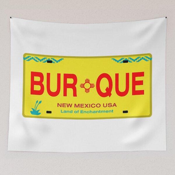 Item preview, Classic New Mexico License Plate BURQUE designed and sold by dvdnds.