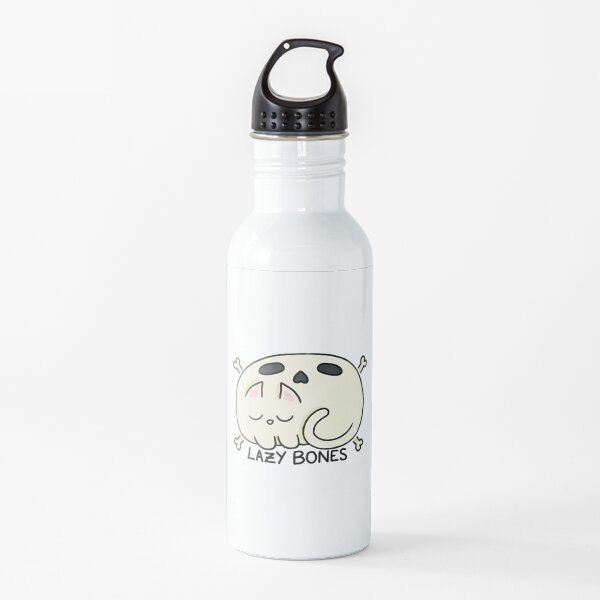 Lazy Bones Sleepy Cat Water Bottle