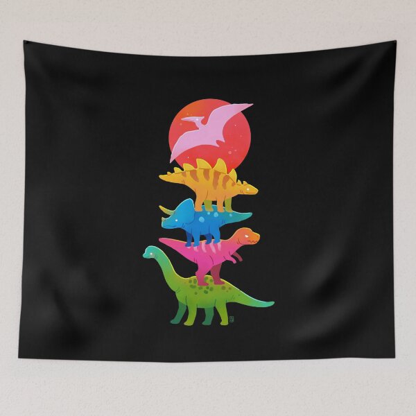 Item preview, Colourful dinosaurs designed and sold by freeminds.