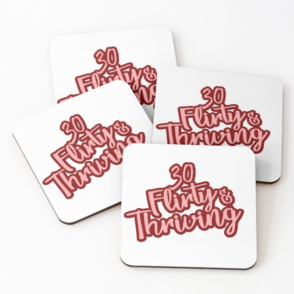 Item preview, 30th Flirty and Thriving - Women Birthday Gifts designed and sold by dmr studio.