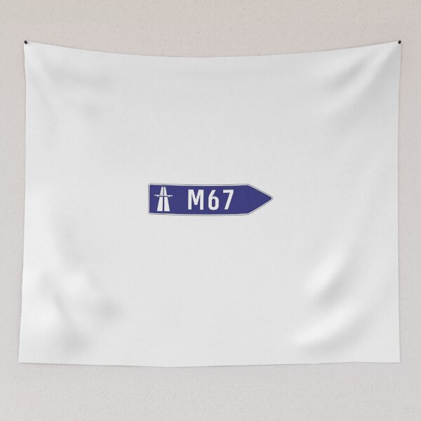 Item preview, M67 uk motorway sign designed and sold by qlobba.