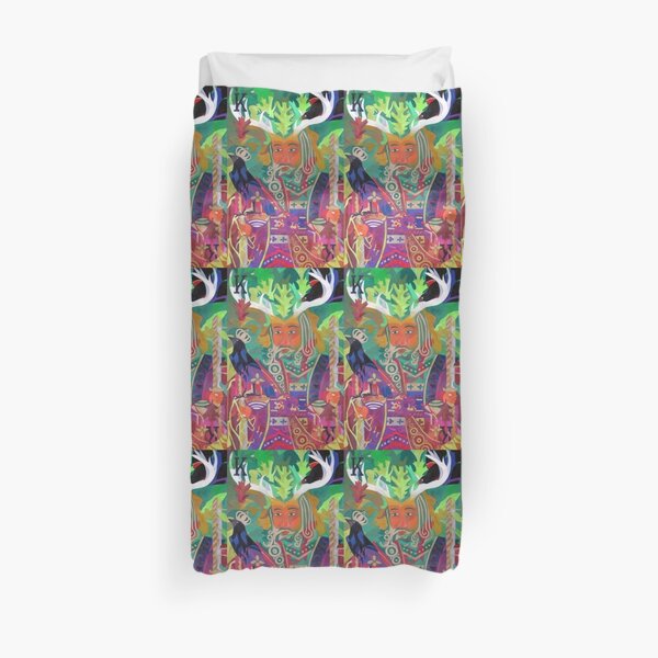 The King of Oaks Duvet Cover