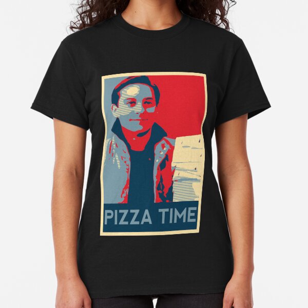 Pizza Time Poster Classic T-Shirt