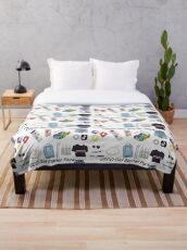 vsco girl starter pack, vsco girl packs Throw Blanket