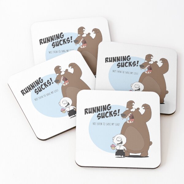 Item preview, Running Sucks! designed and sold by ShopAikiComics.