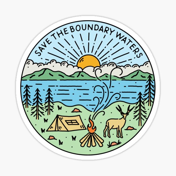 Save the Boundary Waters Sticker
