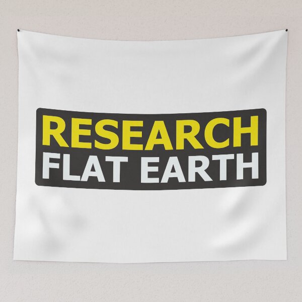 Item preview, Research Flat Earth designed and sold by FlatEarthBiz.