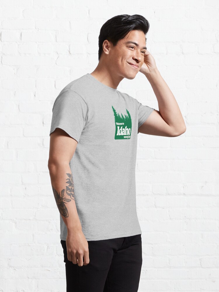 Alternate view of Welcome to Idaho-Pines Classic T-Shirt