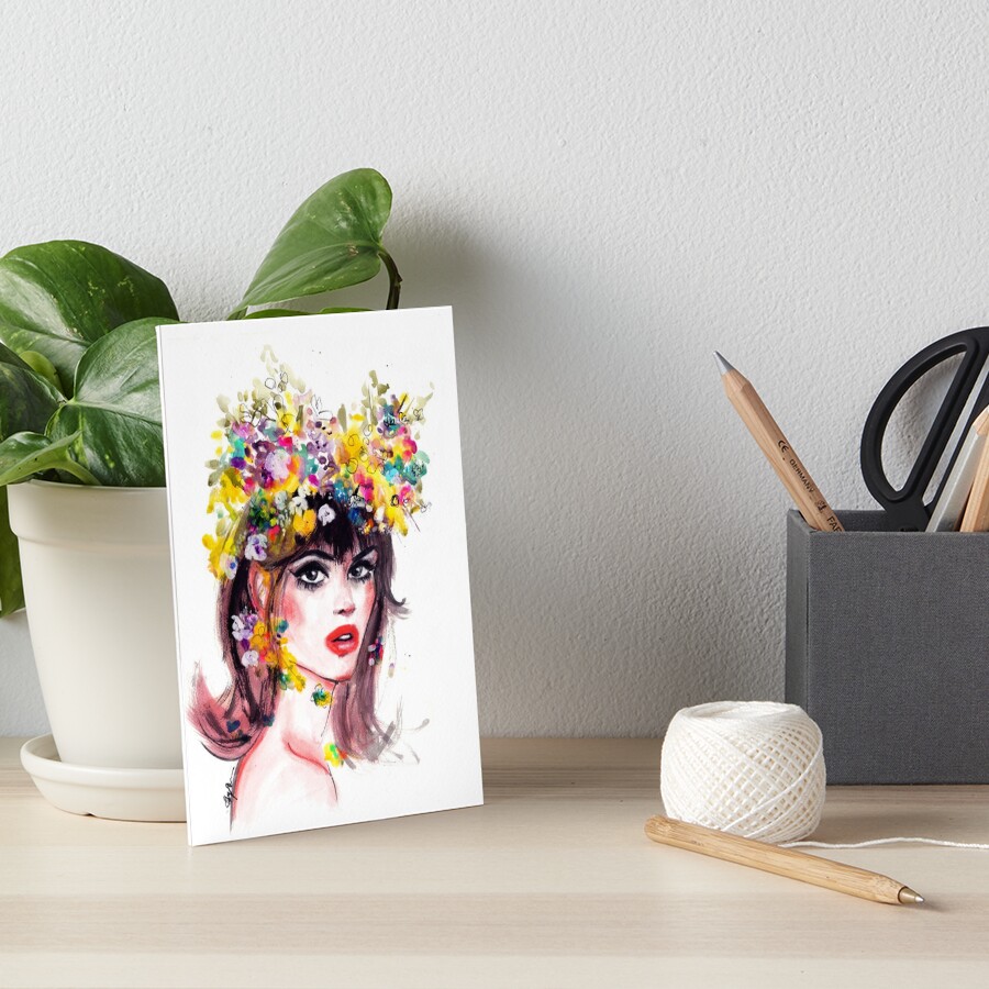 Item preview, Art Board Print designed and sold by AnyaDee.