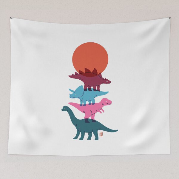 Item preview, Colourful dinosaurs 2 designed and sold by freeminds.