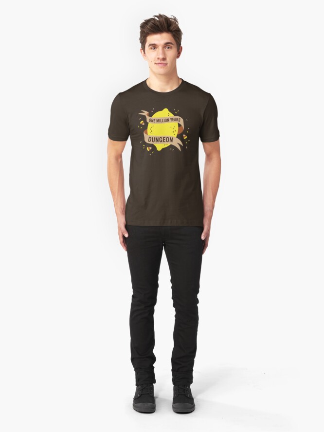Alternate view of One Million Years Dungeon Slim Fit T-Shirt