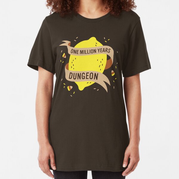 One Million Years Dungeon Slim Fit T-Shirt