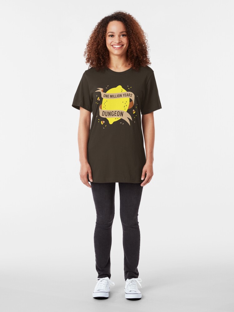 Alternate view of One Million Years Dungeon Slim Fit T-Shirt