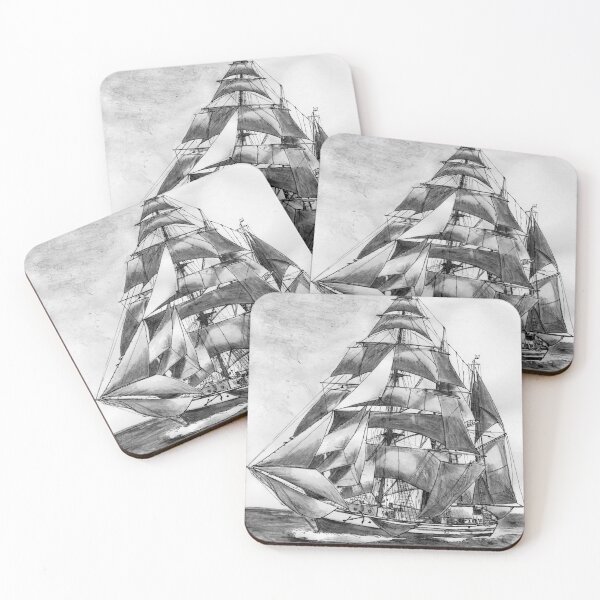 Item preview, "Regina Maris" Barquentine designed and sold by Woodie.