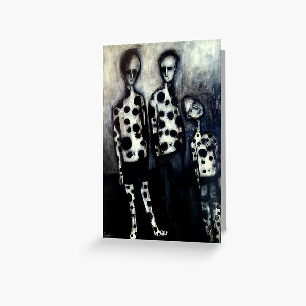 3 spotted boys Greeting Card