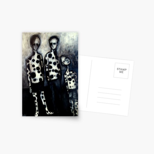 3 spotted boys Postcard