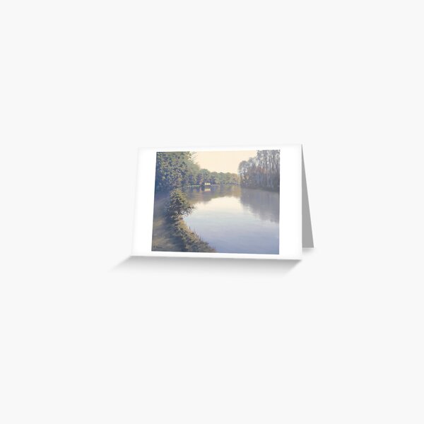 Thames between Sonning & Reading. Greeting Card