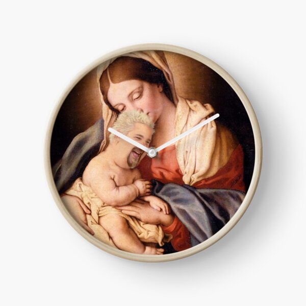 Guy Fieri Baby Jesus Clock