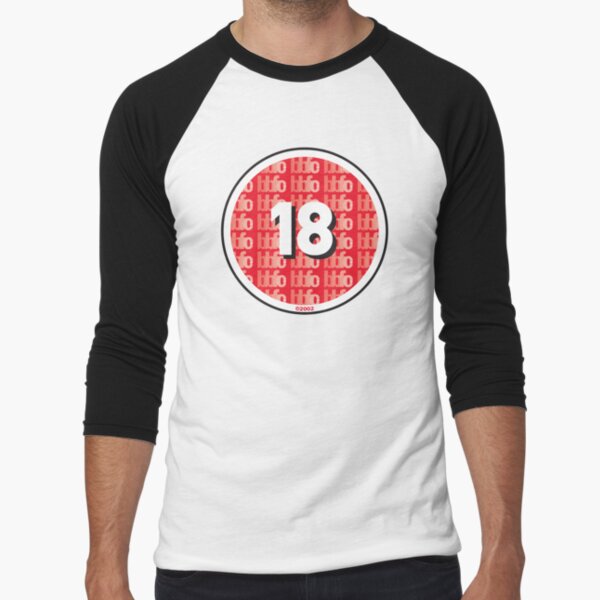 BBFC 18 Baseball ¾ Sleeve T-Shirt