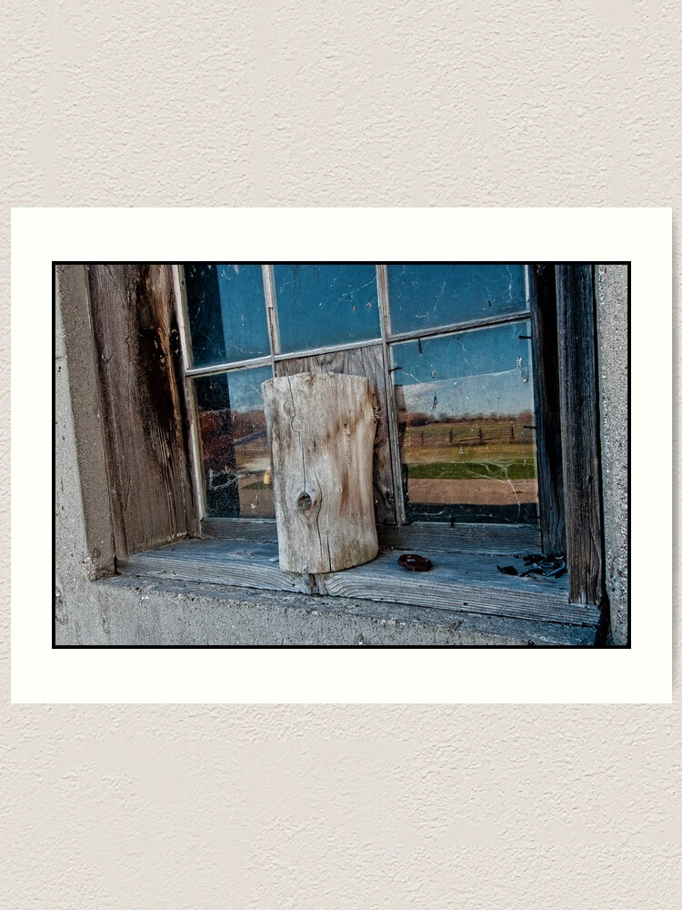 Alternate view of A Reflection on Jim's Farm Art Print