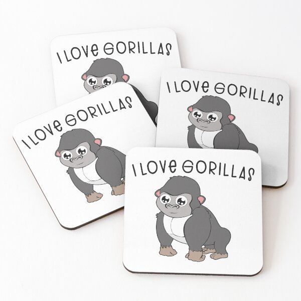 Item preview, I love gorillas designed and sold by nmdesigns1.