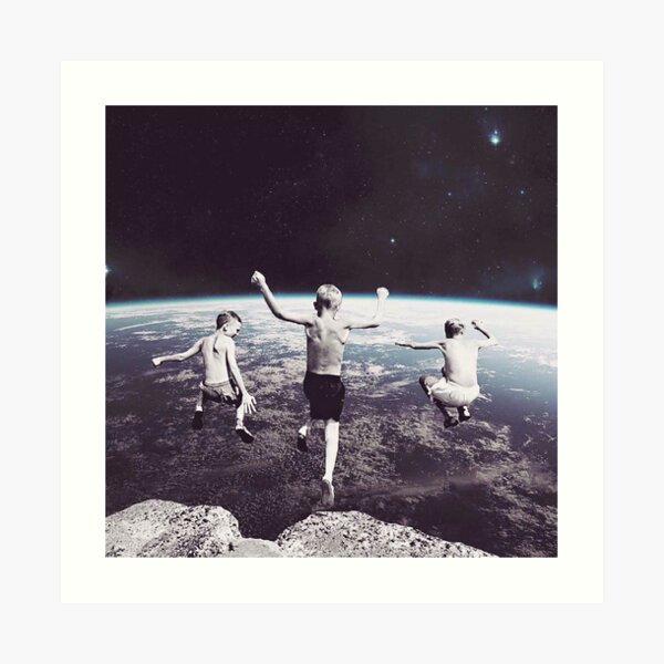 Free Falling Art Print