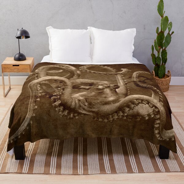Item preview, The Old Octopus designed and sold by FantasySkyArt.