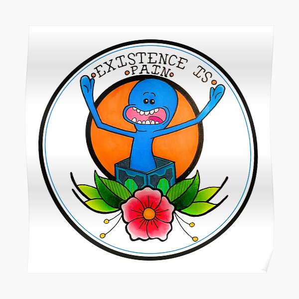 Existence = Pain Poster