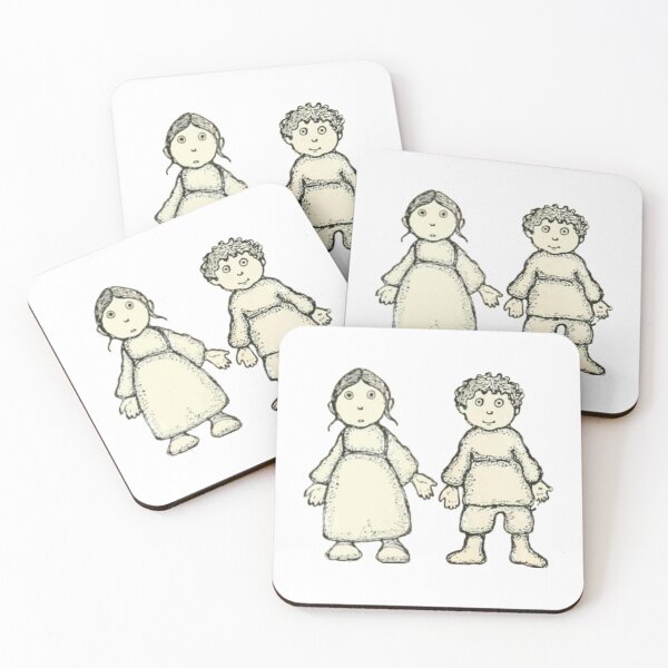Item preview, BOY & GIRL (Cartoon) by Valery Carrick designed and sold by johndhalsted.