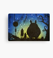 Small Spirits (Totoro) Canvas Print