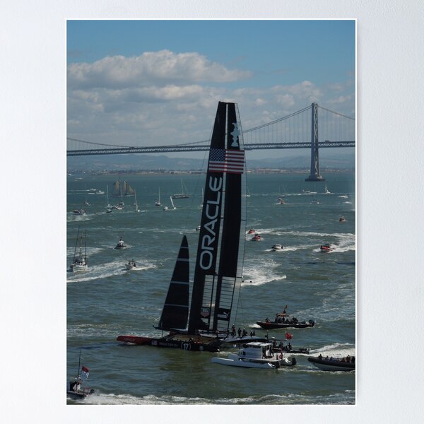 Framed 1983 America's Cup Posters with Koala Crew Member - Prints