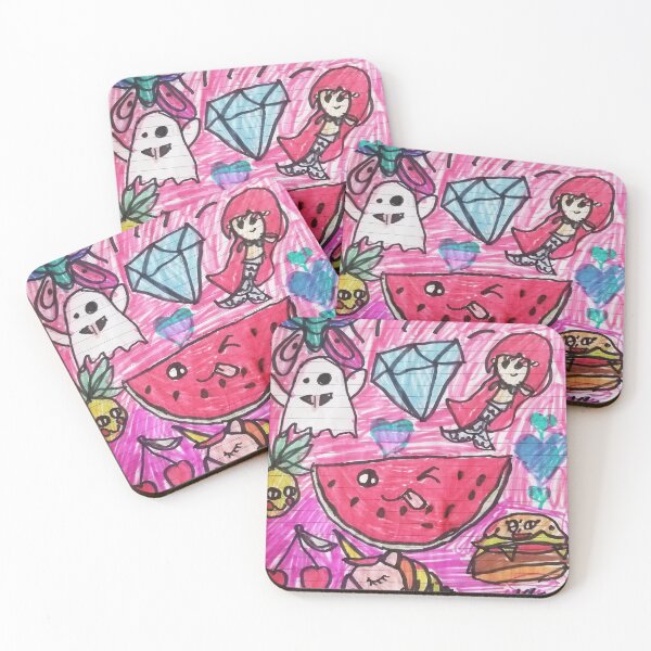 Item preview, Watermelon Diamond Unicorn Etc Doodle designed and sold by zariast.