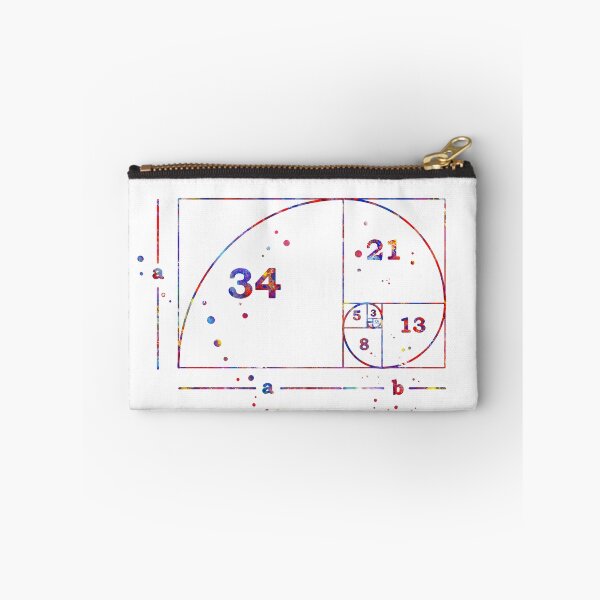 Item preview, Fibonacci spiral, watercolor Fibonacci spiral designed and sold by Rosaliartbook.