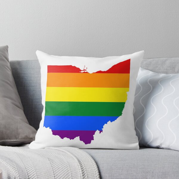 Item preview, Mapa de la bandera LGBT de Ohio designed and sold by abbeyz71.