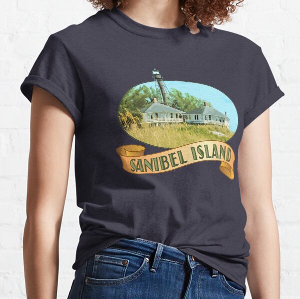 Sanibel Island Florida Lighthouse Classic T-Shirt
