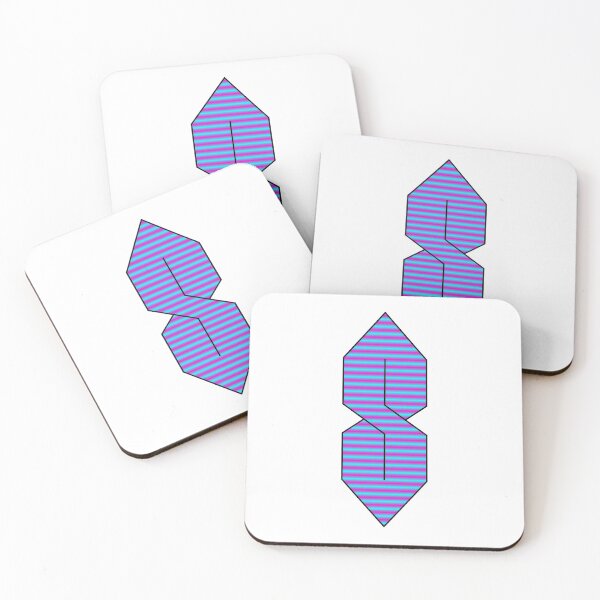 Item preview, The Blocky "S" | Retro 80's Interlaced Lines designed and sold by Dator.